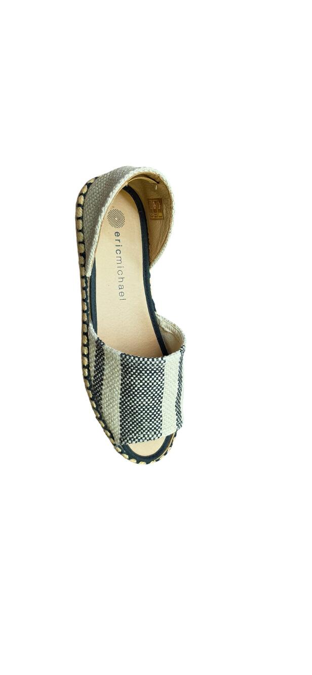 NEW ERIC MICHAEL women's dominique sandal in black